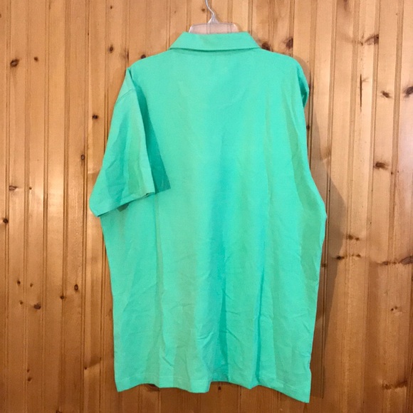 NWT Buffalo Jackson Lime Green Cotton Polo Shirt - Picture 11 of 12